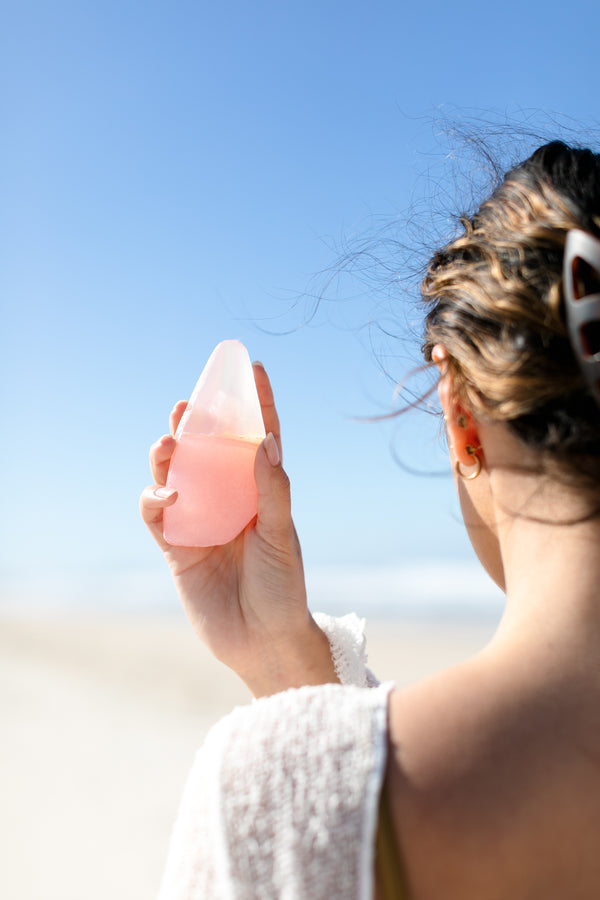 Rose Quartz Crystal Soap - with hidden gemstone!