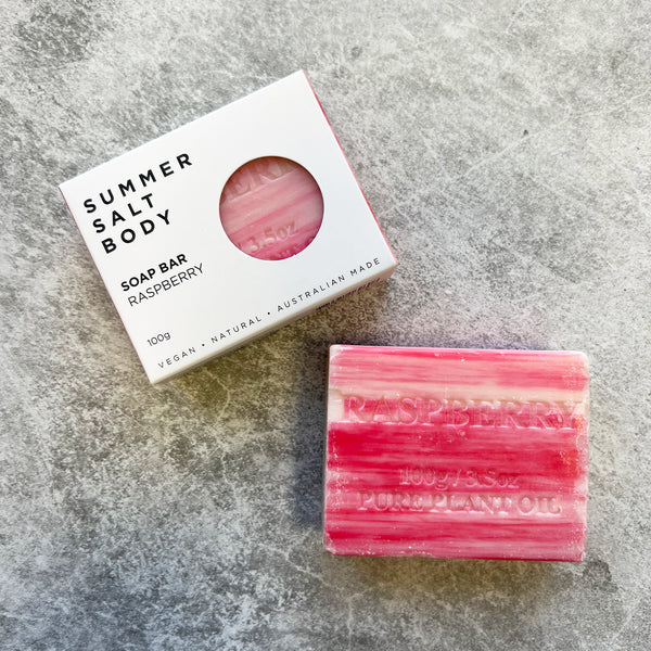 Raspberry Soap Bar - 100g